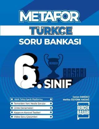 Metafor 6.Sınıf Türkçe Soru Bankası - Melike Öztürk Akdağ - Gerçek Başarı Yayınları