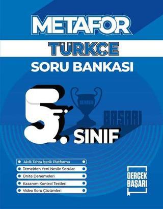 Metafor 5.Sınıf Türkçe Soru Bankası - Fatma Karakoç Salbaş - Gerçek Başarı Yayınları