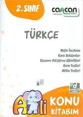2.Sınıf Türkçe Konu Kitabım - Kolektif  - Can Can Yayınları