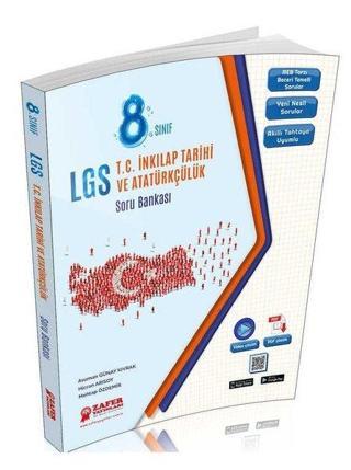8.Sınıf LGS T.C İnkılap Tarihi ve Atatürkçülük Soru Bankası - Kolektif  - Zafer Yayınları-Eğitim