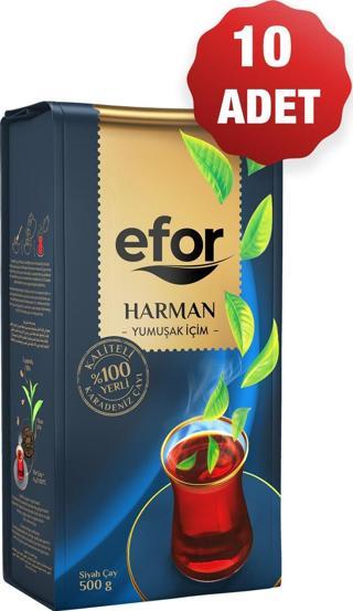 Efor Harman Dökme Siyah Çay - 500Gr X 10 Adet