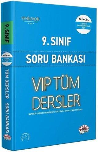 9.Sınıf VIP Tüm Dersler Soru Bankası - Mavi Kitap