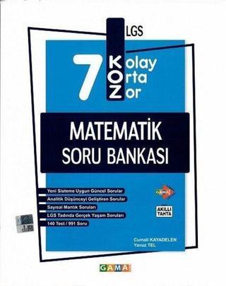 7.Sınıf KOZ Matematik Soru Bankası - Kolektif  - Gama Okul