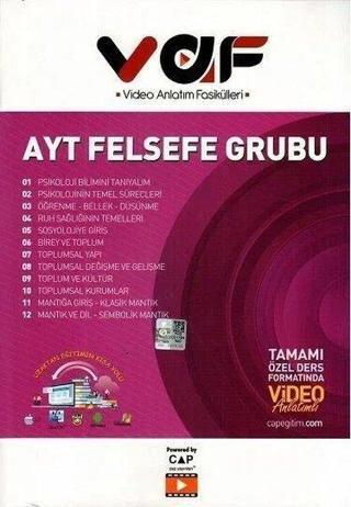 AYT Felsefe Grubu Video Anlatım Fasikülleri - Kolektif  - Vaf Yayınları