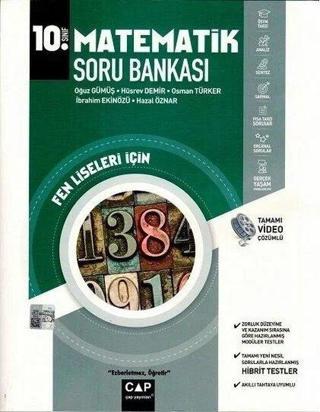 10.Sınıf Fen Lisesi Matematik Soru Bankası - Kolektif  - Çap Yayınları