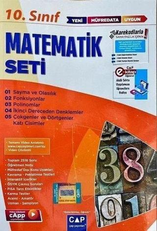 10.Sınıf Matematik Anadolu Seti - Kolektif  - Çap Yayınları