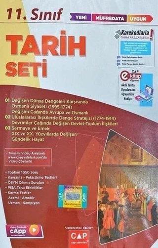 11.Sınıf Tarih Anadolu Seti - Kolektif  - Çap Yayınları