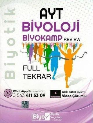 AYT Biyoloji Full Tekrar Biyokamp Review - Kolektif  - Biyotik Yayınları