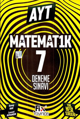 AYT Matematik 7 Deneme - Kolektif  - Fix Yayınları