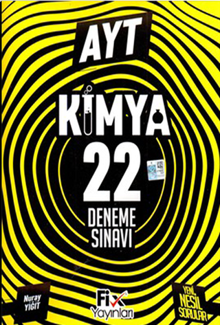 AYT Kimya 22 Deneme - Kolektif  - Fix Yayınları