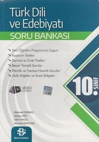 10.Sınıf Türk Dili ve Edebiyatı Soru Bankası - Kolektif  - Bilgi Sarmal Yayınları