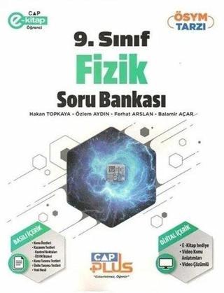 9.Sınıf Anadolu Lisesi Fizik Plus Soru Bankası Kolektif  Çap Yayınları