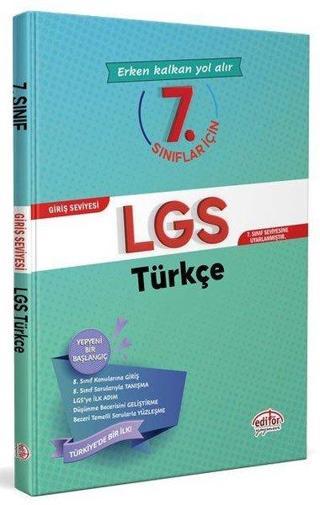 7.Sınıflar İçin LGS Türkçe - Kolektif  - Editör