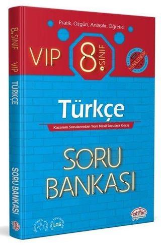 8.Sınıf VIP Türkçe Soru Bankası - Kolektif  - Editör
