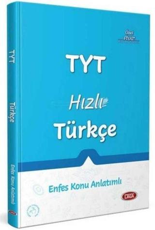 TYT Hızlı Türkçe Konu Enfes Konu Anlatımlı - Kolektif  - Data Yayınları - Ders Kitapları