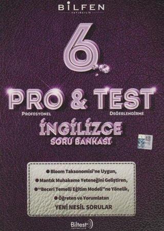 6.Sınıf Pro&Test İngilizce Soru Bankası - Kolektif  - Bilfen Yayınları