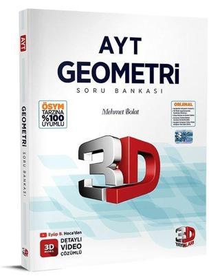 2023 AYT Geometri Soru Bankası - Kolektif  - 3D Yayınları
