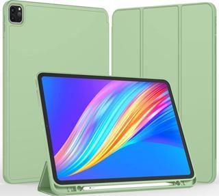 Apple iPad Pro 12.9 (2022) 6. Nesil Kalemlikli Uyku Modlu Yatay Standlı Stromix Smart Kılıf A2436 A2437 A2764 A2766