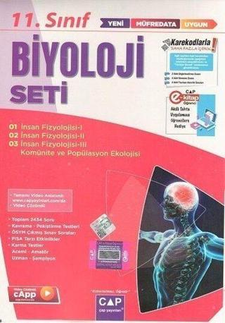 2023 11.Sınıf Anadolu Lisesi Biyoloji Seti - Kolektif  - Çap Yayınları