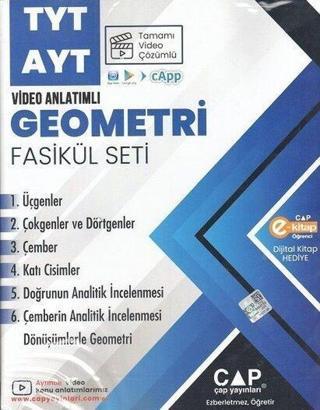 2023 TYT AYT Geometri Seti - Kolektif  - Çap Yayınları