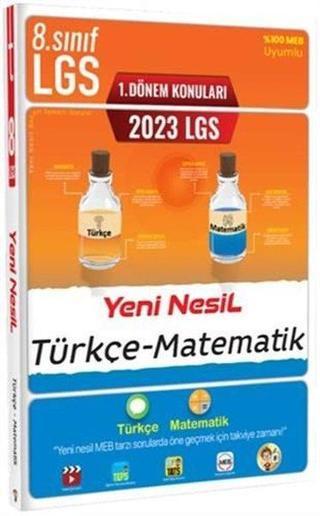 2023 8.Sınıf LGS 1. Dönem Yeni Nesil Türkçe Matematik Soru Bankası - Kolektif  - Tonguç Akademi