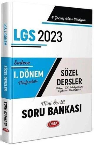 2023 LGS 1.Dönem Sözel Soru Bankası - Kolektif  - Data Yayınları - Ders Kitapları