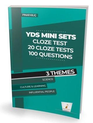 YDS Mini Sets Cloze Test - 20 Cloze Tests 100 Questions - Pınar Kılıç - Pelikan Yayınları