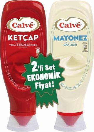 Calve Ketçap 600 Gr Mayonez 540 Gr