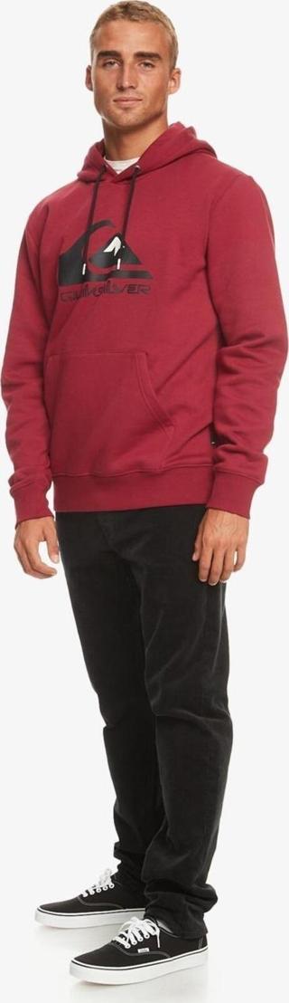 Quıksılver Ls Tekstil Sweatshırt Tıbetan Red Erkek Sweatshirt
