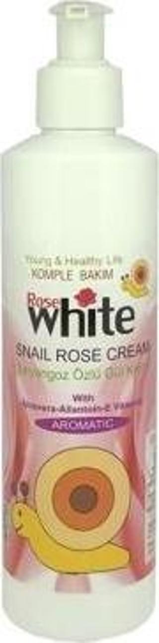 Rose White Salyangoz Özlü Gül Kremi 200 Ml