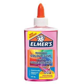 Elmer's 147 ml Şeffaf Renkli Pembe Yapıştırıcı 