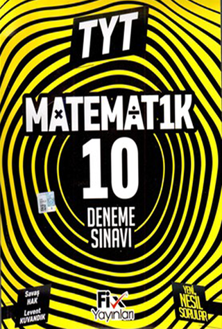 TYT Matematik 10 Deneme - Kolektif  - Fix Yayınları
