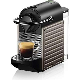 Nespresso C66T Pixie Titan Bundle Kahve Makinesi Gri