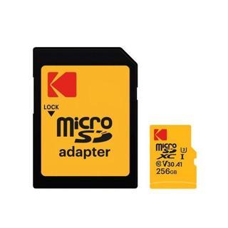 Kodak 256GB Mikro SD Kart - UHS-I U3/V30 Siyah 