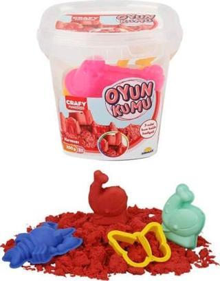 Crafy Oyun Kumu Seti Kırmızı 350 g