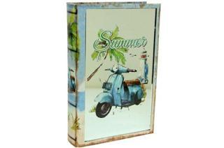 Kutu Kitap Aynalı Scooter