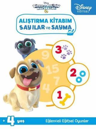 Disney Eğitsel Bingo ve Rolinin Maceraları Alıştırma Kitabım Sayılar ve Sayma 4+Yaş - Kolektif  - Beta Kids