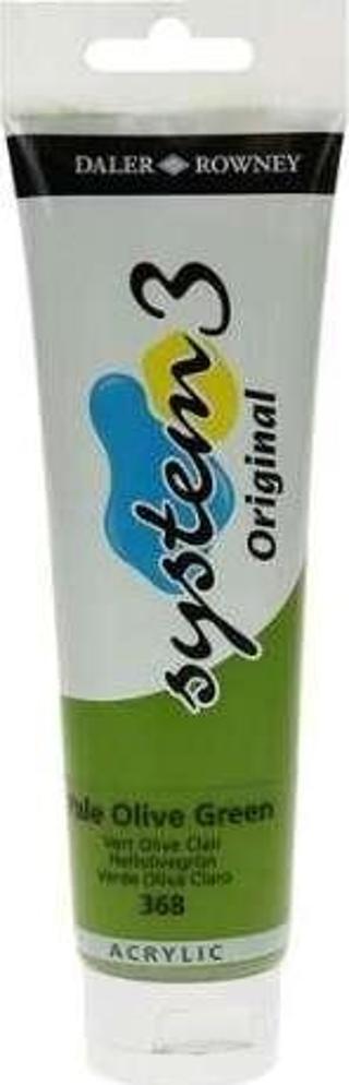 Daler Rowney System3 Akrilik Boya 150 ml Pale Olive Green 368