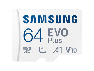 Samsung EVO Plus 64GB Hafıza Kartı 130 MB/s Micro SDHC SD Adaptör