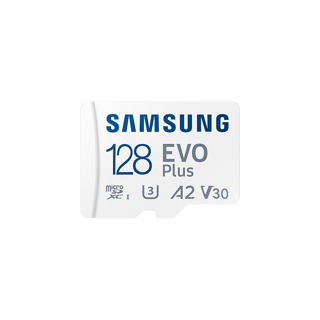 Samsung EVO Plus 128GB Hafıza Kartı 130 MB/s Micro SDHC SD Adaptör