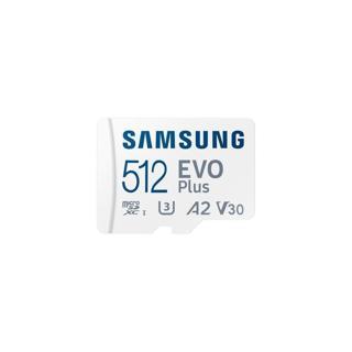 Samsung EVO Plus 512GB Hafıza Kartı 130 MB/s Micro SDHC Kart SD Adaptör MB-MC512KA/TR