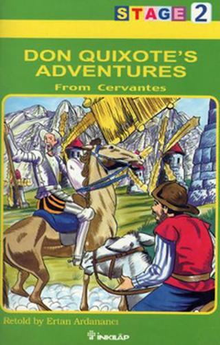 Stage 2 Don Quixote's Adventures - Ertan Ardanancı - İnkılap Kitabevi Yayınevi