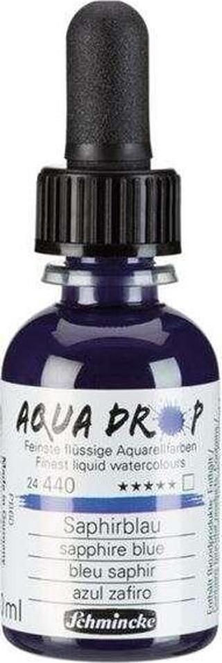 Schmincke Aqua Drop Sıvı Sulu Boya 30 ml Sapphire Blue