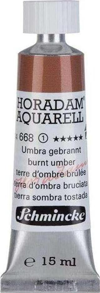 Schmincke Horadam Seri 1 Tüp Sulu Boya 15 ml Burnt Umber 668