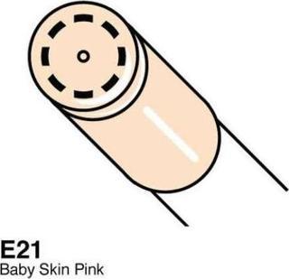 Copic Ciao Marker Kalem E21 Baby Skin Pink