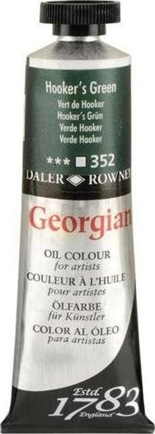 Daler Rowney Georgian Yağlı Boya 38 ml Hooker’s Green 352