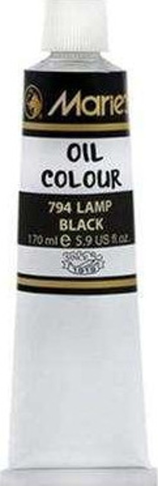 Maries Yağlı Boya 170 ml Lamp Black 794
