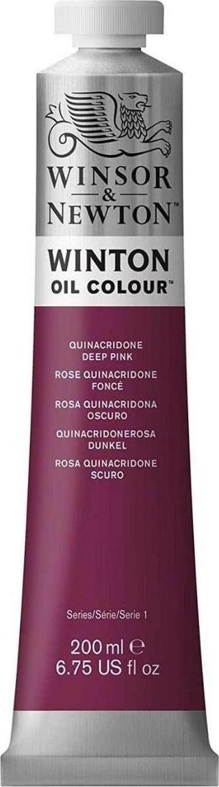 Winsor & Newton Winton Yağlı Boya 200 ml Quinacridone Deep Pink 250