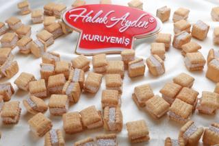 Haluk Aydın Kuruyemiş Mini Bisküvili Lokum 500 Gr