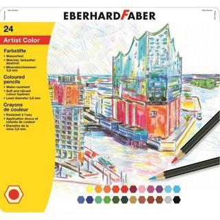 Eberhardfaber Artist Color 24 Renk Kuru Boya Kalemi